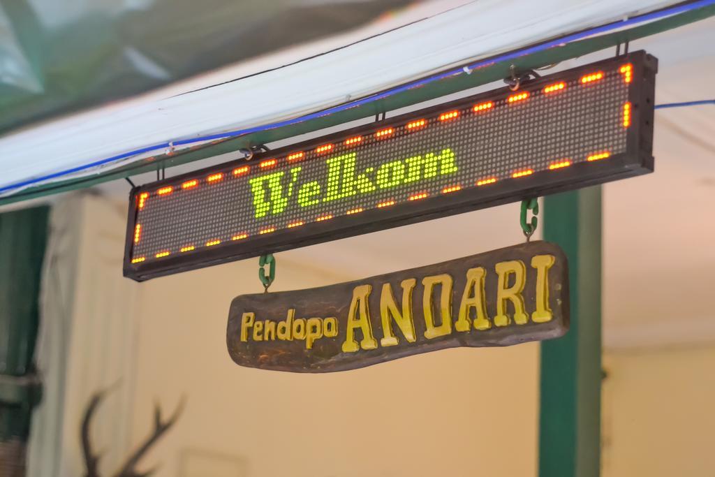 Pendopo Andari Homestay Yogyakarta Esterno foto